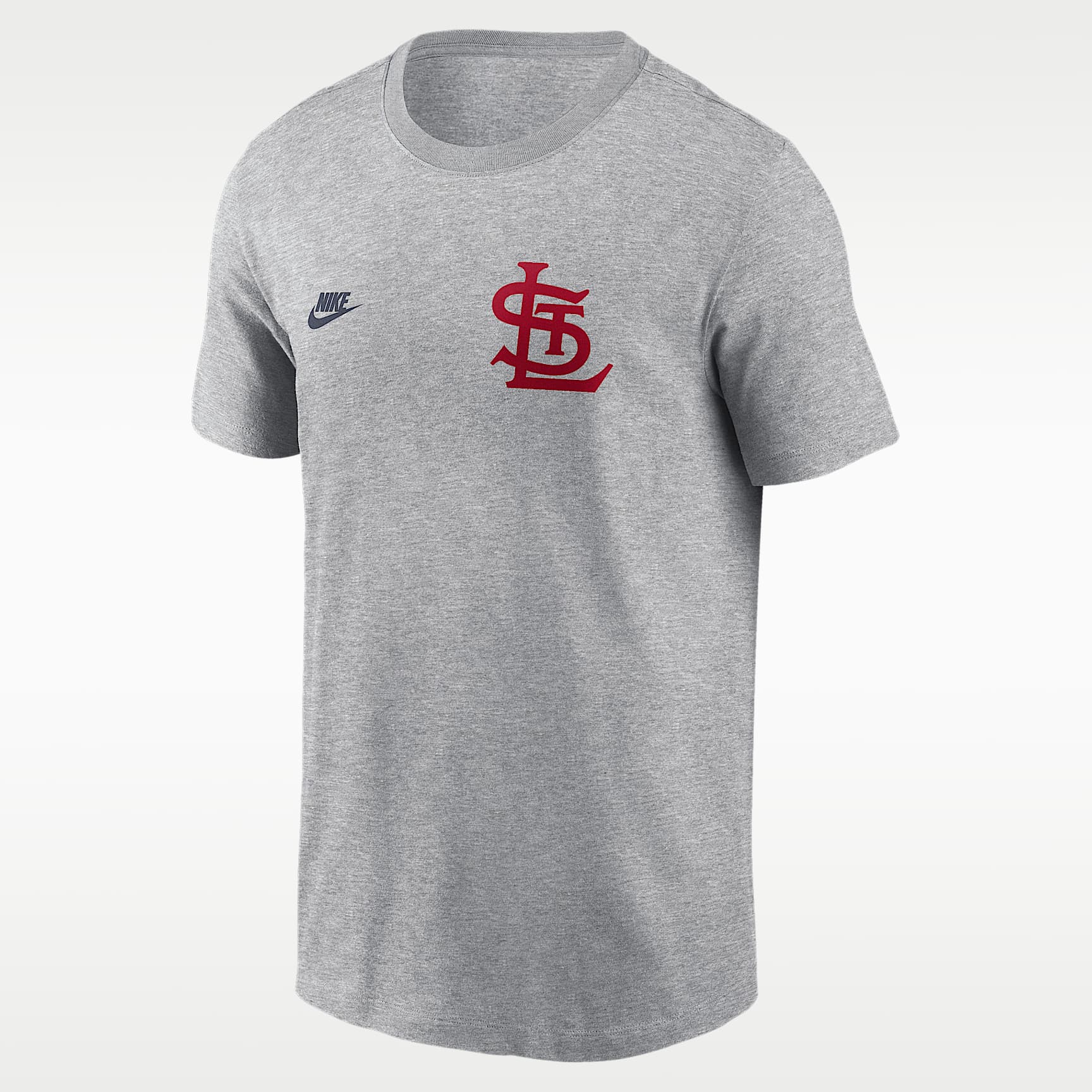 St. Louis Cardinals Cooperstown 2-Hit Large Logo Men's Nike MLB T